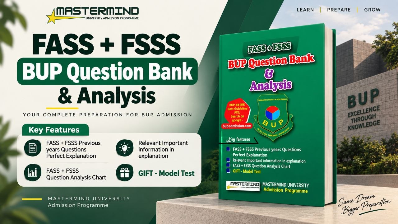 BUP Question Bank & Analysis (FASS + FSSS)